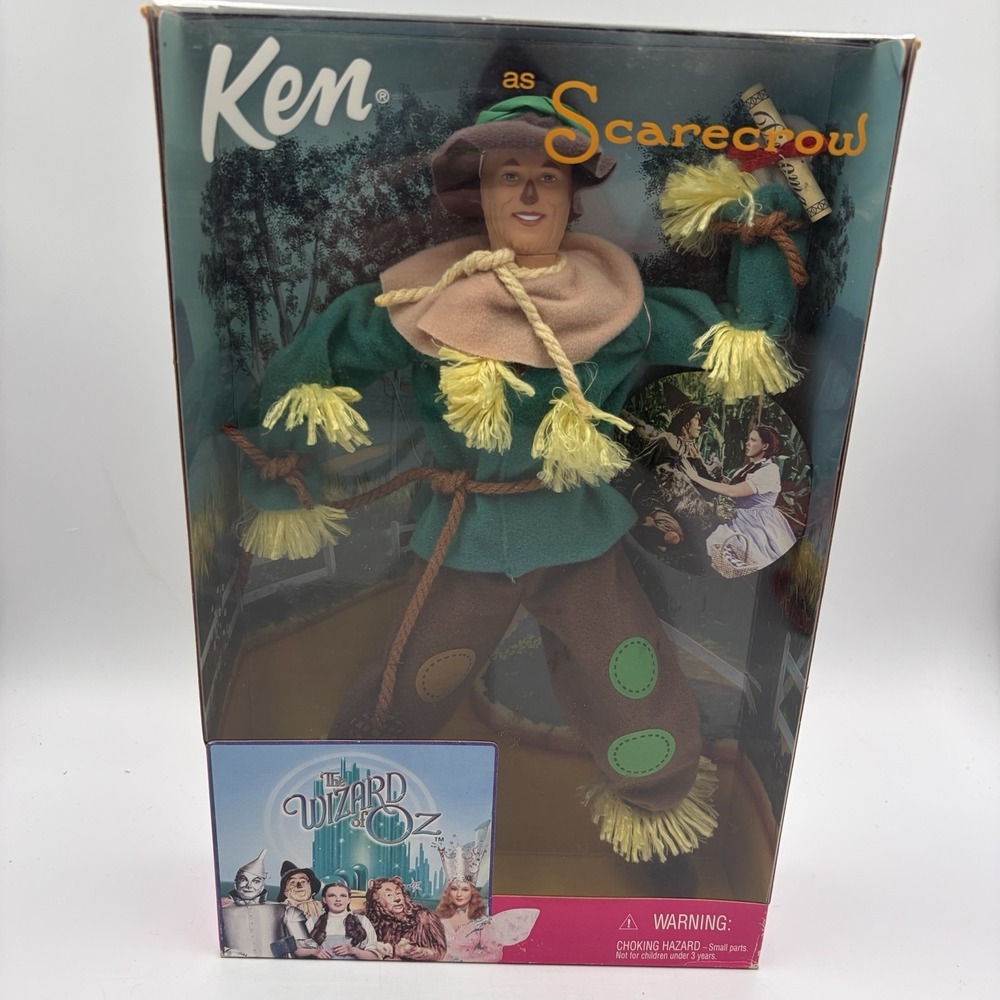 Barbie The Wizard of Oz Ken Scarecrow 1999 Mattel Vintage 26384 NRFB New